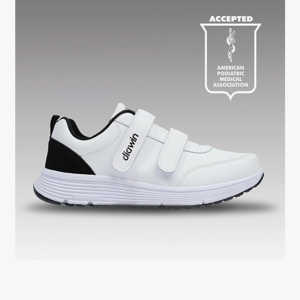 Extra Depth Walking Shoes with Wide Toe Box for Swollen Feet - Picture 5 of 6